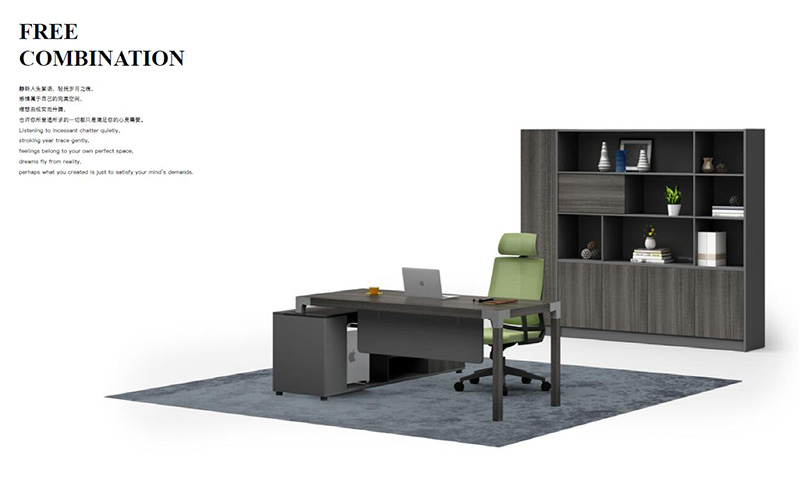 格美系列 - 经理总监胶板办公桌 格美系列 - 经理总监胶板办公桌