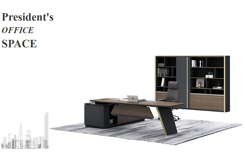 马丁系列 - 个性时尚办公室总监主管办公桌 马丁系列 - 个性时尚办公室总监主管办公桌