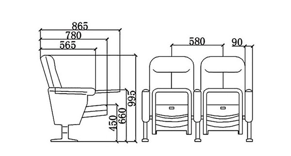 现代戏剧院观看椅 现代戏剧院观看椅