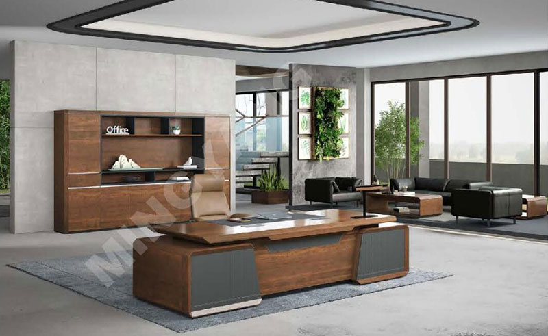 阿尔法系列 - 老板办公室大班台 阿尔法系列 - 老板办公室大班台