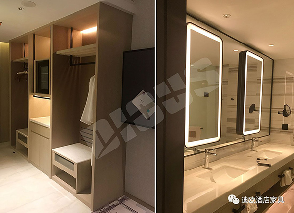 双人套房样板间实景图 双人套房样板间实景图