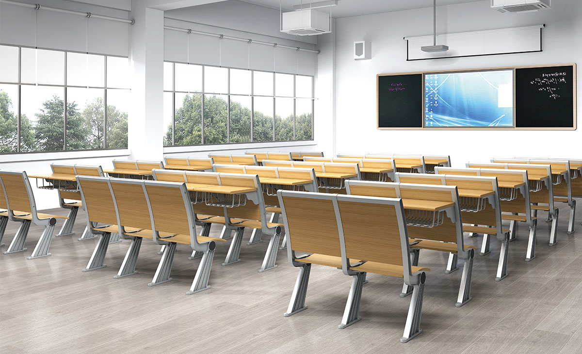 教室阶梯排桌椅-星际系列 教室阶梯排桌椅-星际系列