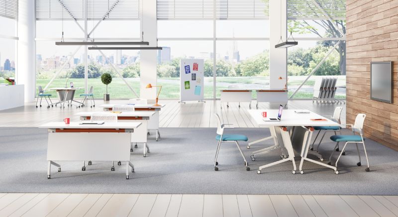 新品-培训桌-汉诺威系列-羞羞视频免费在线观看家具