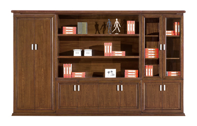 油漆鸡翅木组合型公司企业总裁文件柜U06S36 油漆鸡翅木组合型公司企业总裁文件柜U06S36