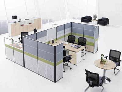 公司企业主管职员办公会议组合屏风卡位V7+V5-0202D 公司企业主管职员办公会议组合屏风卡位V7+V5-0202D