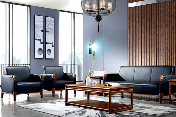 现代老板办公室洽谈办公沙发-万利达 现代老板办公室洽谈办公沙发-万利达