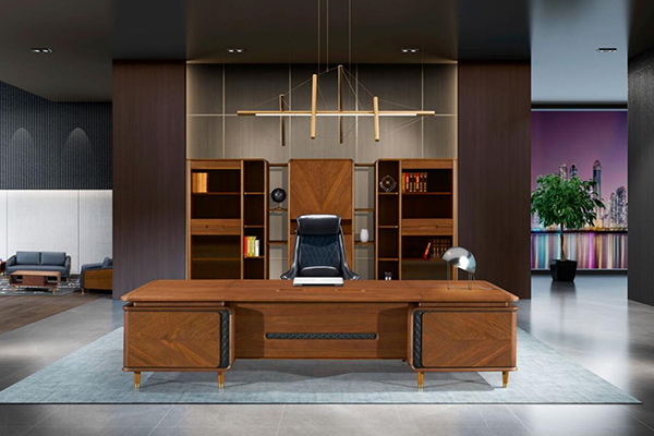 2020新品-乘风系列-胡桃木办公大班台-羞羞视频免费在线观看家具 2020新品-乘风系列-胡桃木办公大班台-羞羞视频免费在线观看家具